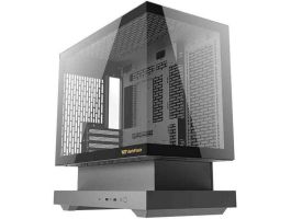 Darkflash F1 számítógépház (Fekete) + 6 ARGB ventilátorok (F1 BLACK + 6 FANS)
